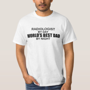 T-shirt Le meilleur papa du monde - radiologue