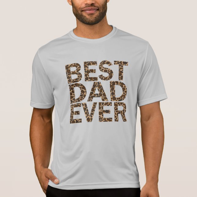 T-SHIRT LE MEILLEUR PAPA JAMAIS. (Devant)