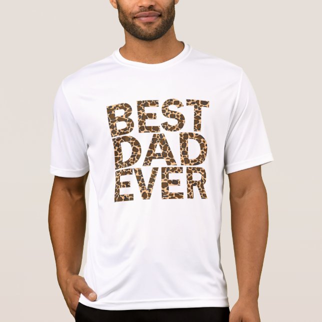 T-SHIRT LE MEILLEUR PAPA JAMAIS. (Devant)