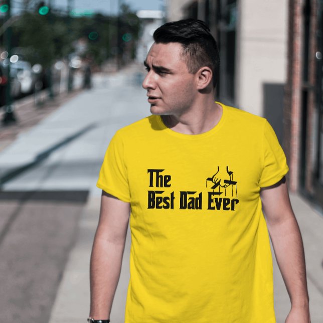 T-shirt Le meilleur papa jamais (Créateur téléchargé)