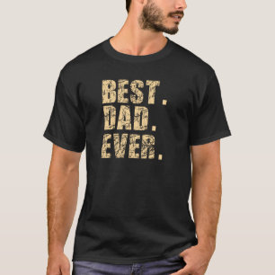T-shirt Le meilleur papa jamais (beige)