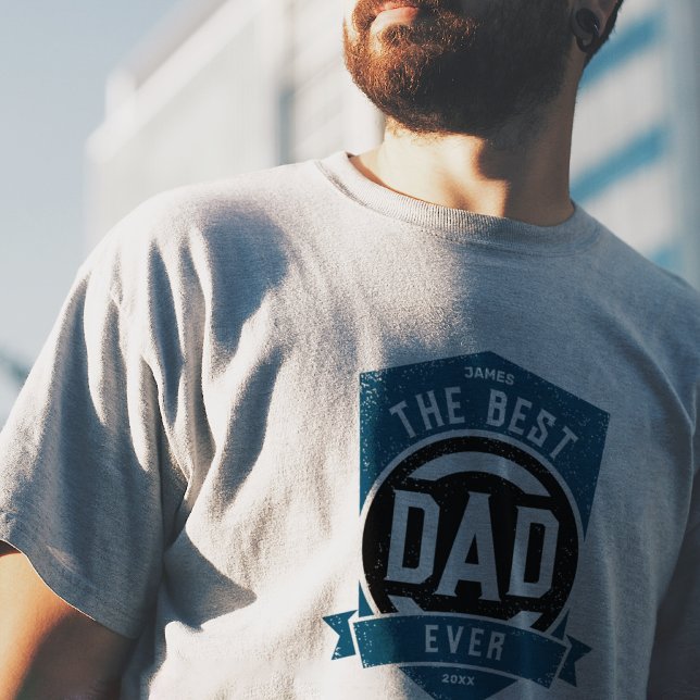 T-shirt Le meilleur papa jamais moderne cadeau de Fête des (Créateur téléchargé)