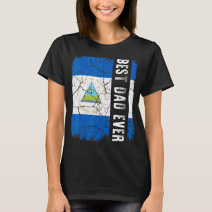 T-shirt Le meilleur papa nicaraguayen Jamais Nicaragua Pap