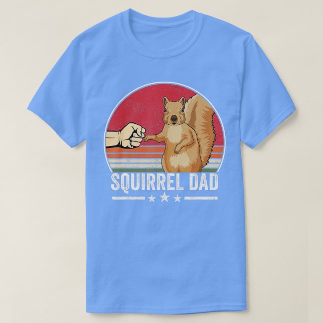 T-shirt Le meilleur père d'écureuil pour M (Design devant)