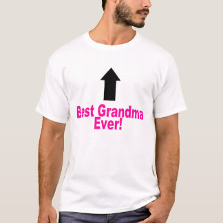 T-shirt Le meilleur rose de grand-maman jamais