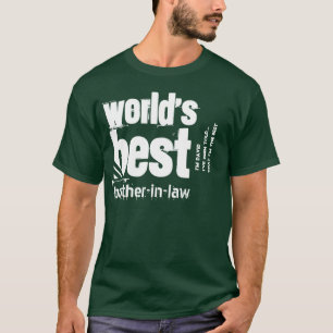 T-shirt Le meilleur sentiment personnalisé du beau-frère