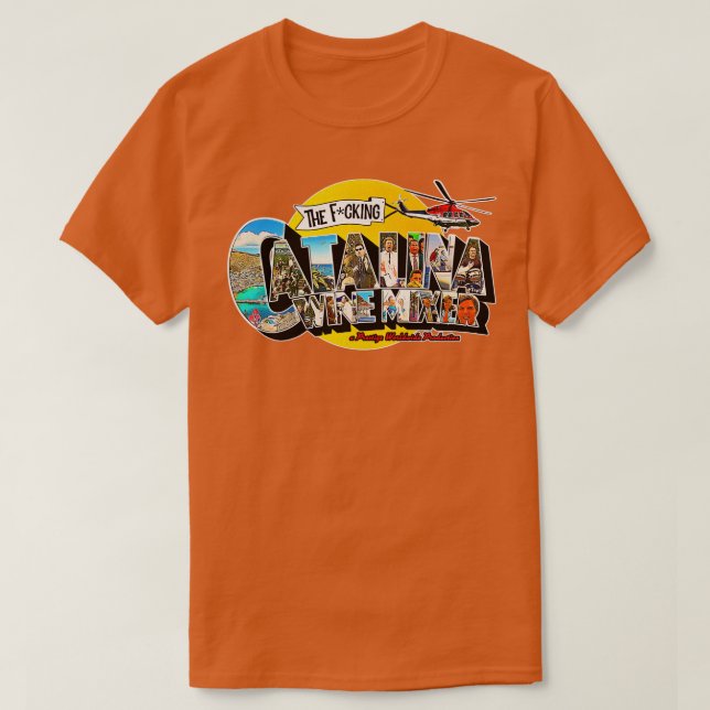 T-shirt Le Mélange De Vins Catalina (Design devant)