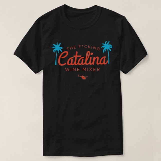T-shirt Le Mélangeur de vin Catalina 2 (Design devant)