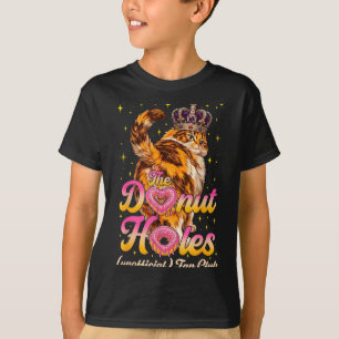 T-shirt Le mème de chat drôle du fan club des trous de don