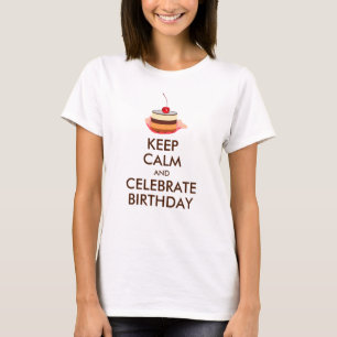 T-SHIRT LE MÈME INTERNET GARDE CALME ET FÊTE L'ANNIVERSAIR