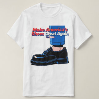 T-shirt Le mème viral MASGA. Les chaussures de Trump arriv