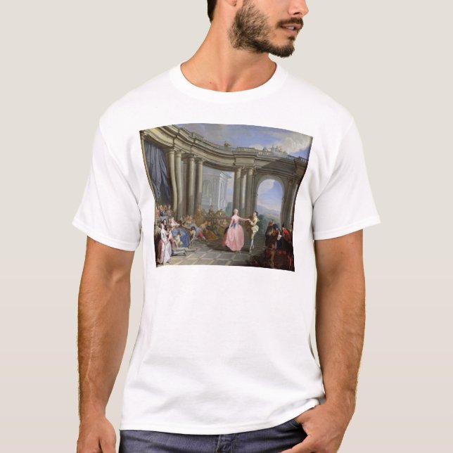T-shirt Le menuet (Devant)