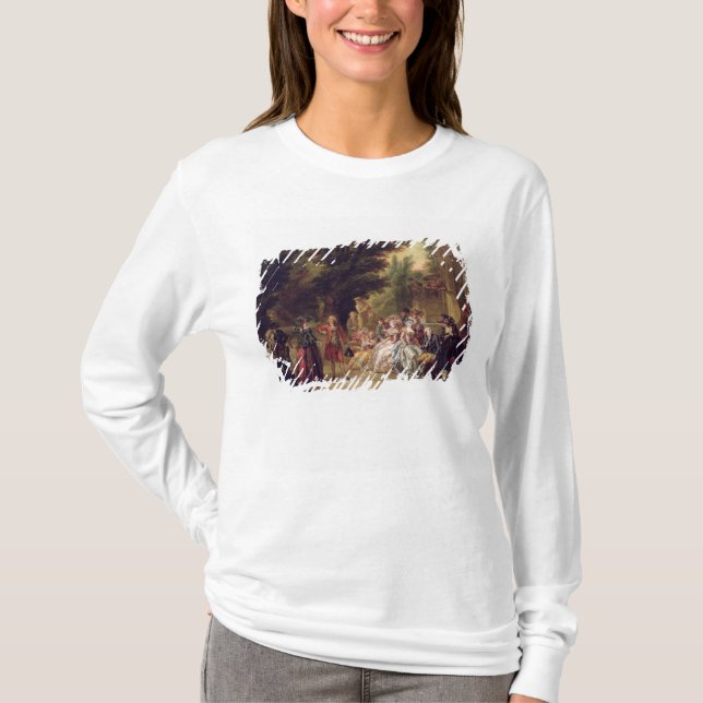 T-shirt Le menuet sous le chêne, 1787 (Devant)