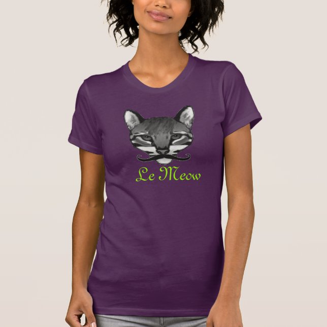 T-shirt Le meow (Devant)