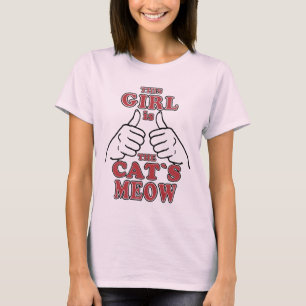 T-shirt Le Meow Graphic Tee du chat