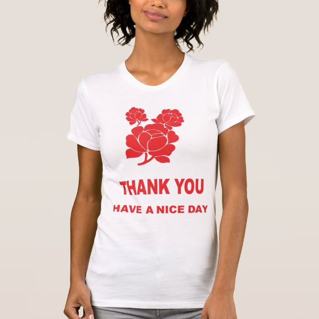 T-SHIRT LE MERCI ONT UN BEAU JOUR (Devant)