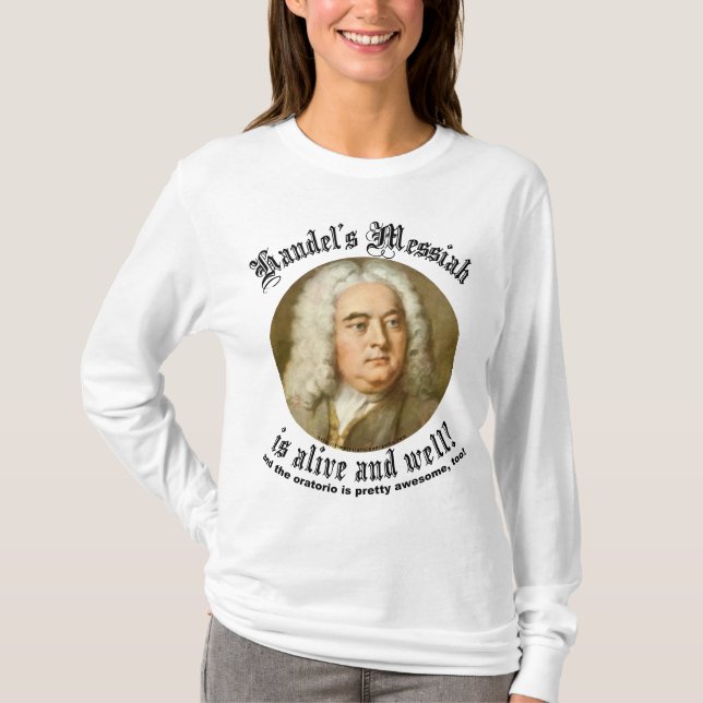 T-shirt Le Messiah de Handel (Devant)