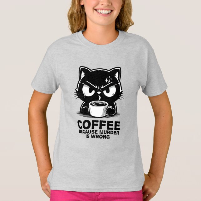 T-shirt Le meurtre est faux (Devant)