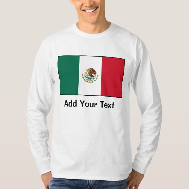T-shirt Le Mexique - drapeau mexicain (Devant)