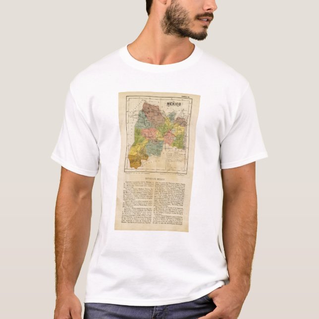T-shirt Le Mexique, Mexique (Devant)