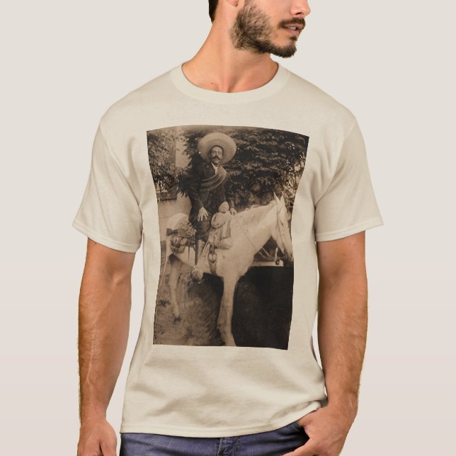T-shirt Le Mexique : Pancho Villa (Devant)