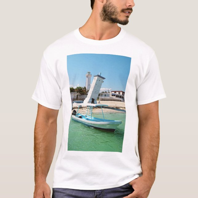 T-shirt Le Mexique Puerto Morelos (Devant)