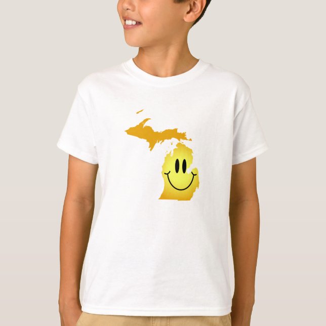 T-shirt Le Michigan font face (Devant)