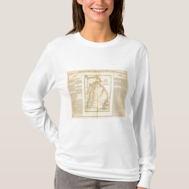 T-shirt Le Michigan USA (Devant)