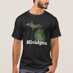 T-shirt Le Michigan vert