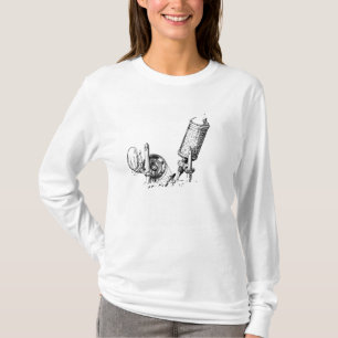 T-shirt Le microscope de Robert Hooke