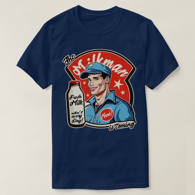 T-shirt le milkman (Design devant)