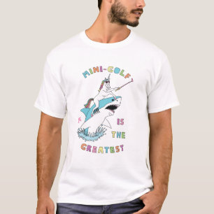 T-shirt Le Mini-Golf Est Le Plus Grand Requin D'Équitation