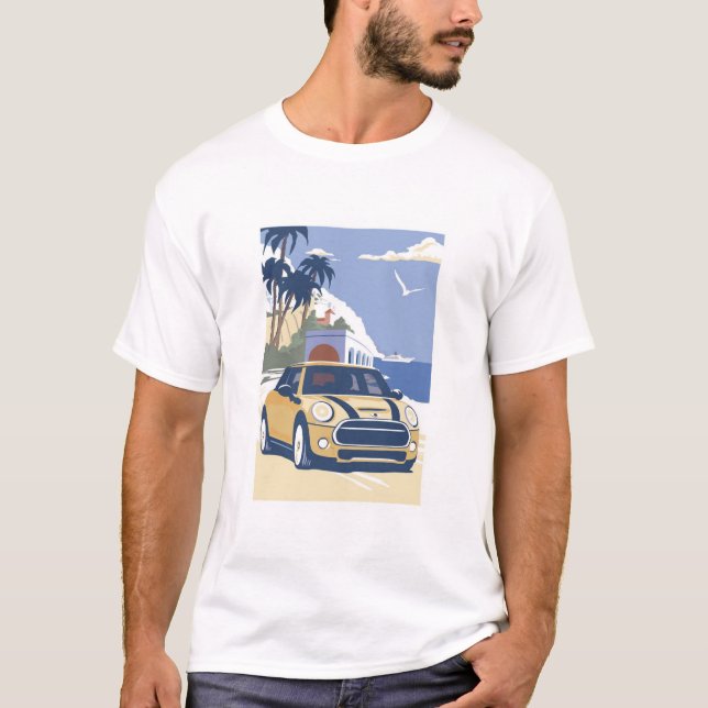 T-shirt Le mini Monaco (Devant)
