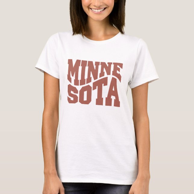 T-shirt Le Minnesota (Devant)
