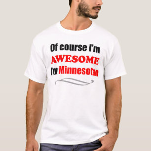 T-shirt Le Minnesota Est Super
