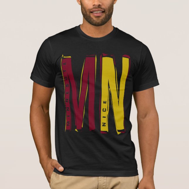 T-SHIRT LE MINNESOTA GENTIL (Devant)
