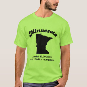 T-shirt Le Minnesota - terre de 10.000 lacs