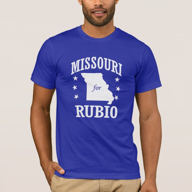 T-SHIRT LE MISSOURI POUR RUBIO (Devant)