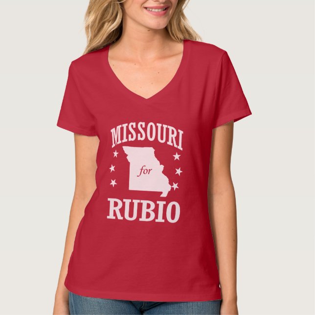 T-SHIRT LE MISSOURI POUR RUBIO (Devant)
