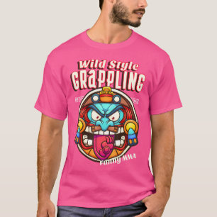 T-shirt Le Mixed martial art Jiu-Jitsu Muay Thai, un démon