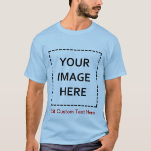 T-shirt Le modèle vide créent vos propres