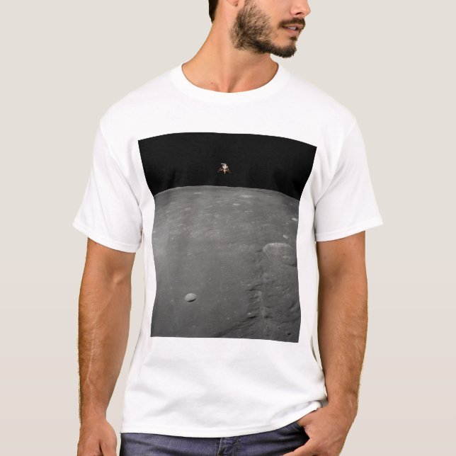 T-shirt Le module lunaire Apollo 12 Intrepid (Devant)