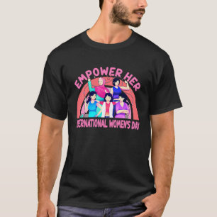 T-shirt Le Mois de la Femme donne le pouvoir à Son Da Inte