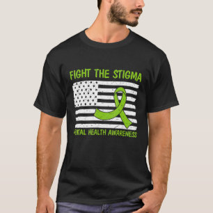 T-shirt Le Mois De La Sensibilisation À La Santé Mentale L