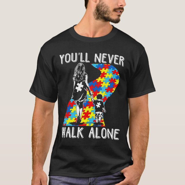 T-shirt Le Mois de la sensibilisation autistique ne se pas (Devant)