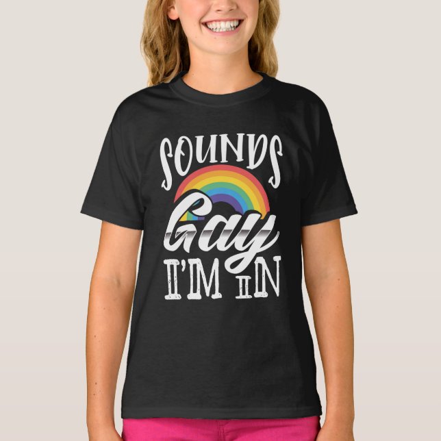 T-shirt Le Mois Des Gay pride LGBT Sonne Gay I In (Devant)