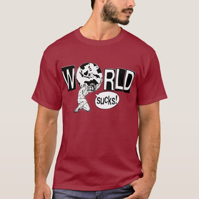 T-shirt Le monde craint (Devant)