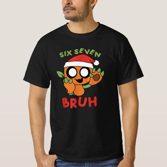 T-shirt Le monde de jeu de Noël de Dandy mignon et effraya (Devant)
