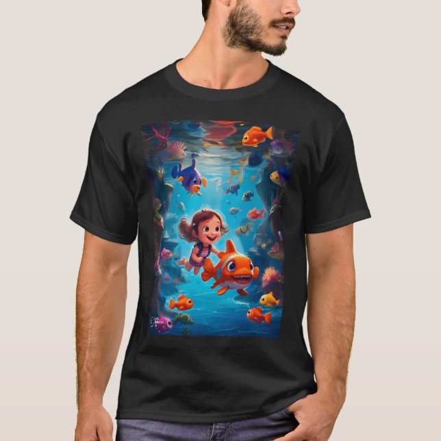 T-shirt Le monde de l'eau (Devant)