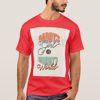 T-shirt Le monde des filles et des mamans